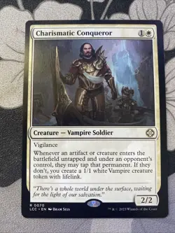 Charismatic Conqueror R Commander: The Lost Caverns of Ixalan 70 NM - Image 1
