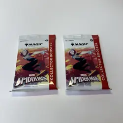 MTG Magic The Gathering Spiderman Collector boosters (2) - Sealed Unweighed - Image 1