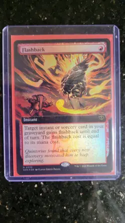Flashback (Extended Art) Secrets of Strixhaven Foil - Image 1