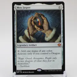 Mox Jasper 0246 MTG TDM Tarkir: Dragonstorm Mythic NP - Image 1