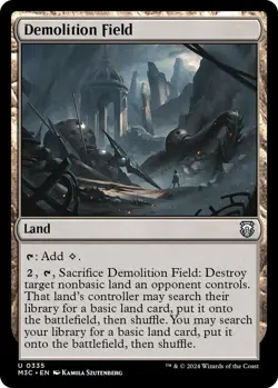 Demolition Field 335 MTG Commander M3C Uncommon NP - Image 1