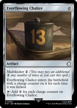Everflowing Chalice 0230 MTG PIP Fallout Uncommon NP - Image 1