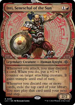 Inti, Seneschal of the Sun Showcase 0295 MTG The Lost Caverns of Ixalan Rare NP - Image 1