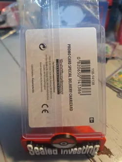 🔥 Special Delivery Charizard Sealed SWSH075 Pokemon Center Black Star Promo 🔥 - Image 2
