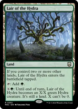 Lair of the Hydra 353 MTG Commander M3C Rare NP - Image 1