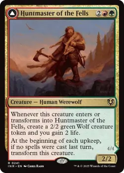 Huntmaster of the Fells 241 MTG Innistrad Remastered Rare NP - Image 1