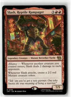 Slash, Reptile Rampager 108 MTG TMT R NM - Image 1