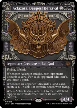 Aclazotz Deepest Betrayal Showcase 0316 MTG LCI Mythic NP - Image 1