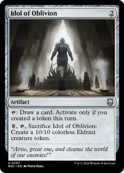 Idol of Oblivion 297 MTG Commander M3C Uncommon NP - Image 1