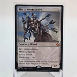 Sire of Seven Deaths 0001 MTG FDN Foundations Mythic NP - Image 1
