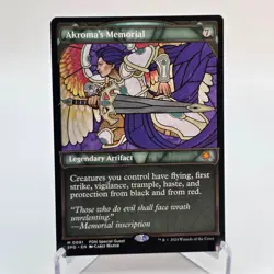 Akromas Memorial Showcase 0081 MTG SPG Special Guests Mythic NP - Image 1