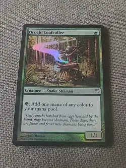 MTG Magic the Gathering Orochi Leafcaller (234/317) Champions of Kamigawa Foil - Image 1
