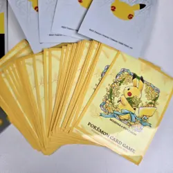 Pikachu Pokemon Card Sleeve - Single Official Protector Ultra Pro / ETB / JP Des - Image 3
