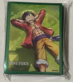 10x, Packs OF 70 Monkey D Luffy Card Sleeves One Piece Official ST21 EX Deck - Image 2