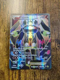 Pokemon TCG Zygarde EX 54a/124 NM XY Fates Collide Full Art - Image 3