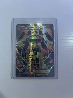 Pokemon TCG Zygarde EX Card 54a/124 XY Fates Collide Full Art 2017 - Image 1