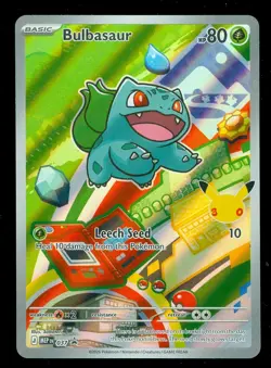 Pokemon BULBASAUR MEP 037 Ascended Heroes - 1st Partner FULL ART PROMO - Card B - Image 1