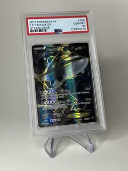 Pokemon Steelix EX Ultra Rare Full Art Holo Card 2016 Steam Siege 108/114 PSA 10 - Image 1