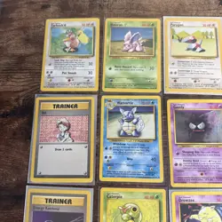 Vintage Base Set Pokemon 45 Card Lot Mixed Condition Read Description - Image 2