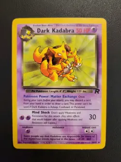Dark Kadabra - 39/82 - Pokemon Team Rocket Unlimited Card - Image 2
