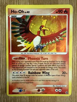 Ho-Oh - 10/132 - Pokemon Secret Wonders Holo Card LP - Image 1