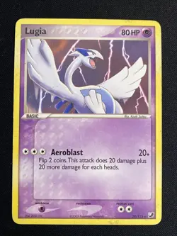 Pokemon TCG Lugia Card 29/115 Unseen Forces Non-Holo 2005 - Image 1
