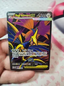 Mega Skarmory Ex 106/88 Ultra Rare Holo Card - Pokemon Perfect Order MINT - Image 1