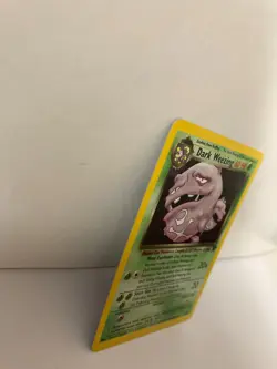 Dark Weezing 14/82 Team Rocket Holo Rare Pokemon Card WOTC 2000 LP - Image 4