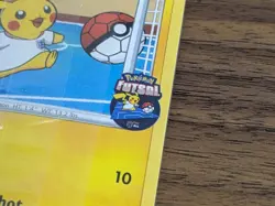 Pikachu On The Ball Sealed 001/005 Futsal Pokemon Promo Card TCG Football Soccer - Image 4