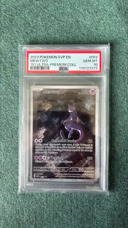 Mewtwo SVP 052 151 Ultra Premium Collection Promo Pokemon Card PSA 10 Gem Mint - Image 1