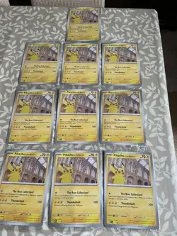 10 X Pokemon | Pikachu At The Museum - Jumbo Promo cards - *Brand New & Sealed* - Image 1