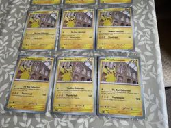 10 X Pokemon | Pikachu At The Museum - Jumbo Promo cards - *Brand New & Sealed* - Image 2