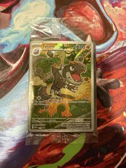 Sealed Pokemon Tyrunt ME Mega Evolution Promo Holo Black Star 100 HP 2026 Card - Image 1