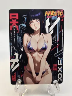 Hinata Hyuga Naruto Waifu card - Image 1