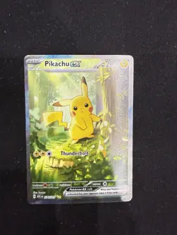 Pikachu EX 276/217 SIR Full Art Pokemon Card NM/MINT Ascended Heroes - Image 1
