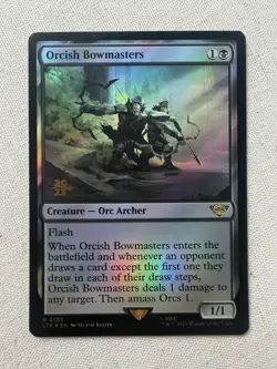 Orcish Bowmasters - Foil Prerelease Card - Image 1
