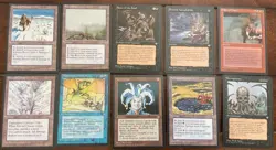 MTG Ice Age Complete Set +++, 383 cards total. Unplayed condition. - Image 1