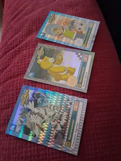 3 Exclusive Preview Original Digimon Cards Monzaemon & 2 Others - Image 1