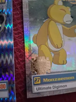 3 Exclusive Preview Original Digimon Cards Monzaemon & 2 Others - Image 5