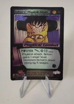 Gohans Physical Attack 26 - Saiyan Saga *EXC* Foil DBZ Card - Image 1