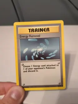 Energy Removal 92/102 UC TCG Unlimited Base Set Pokemon Card NM - Image 1