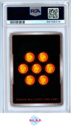 SON GOKU DRAGON BALL SUPER CARD GAME CHAMPIONSHIP PACK 2018 2018 P-066 PSA 10 - Image 2