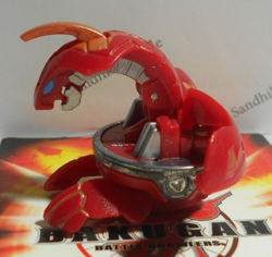Bakugan Delta Dragonoid Red Pyrus Heavy Metal Open Core B1 400G - Image 1
