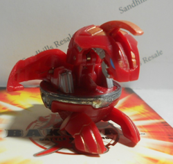 Bakugan Delta Dragonoid Red Pyrus Heavy Metal Open Core B1 400G - Image 3