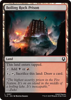 FOIL Boiling Rock Prison TLA 267 Normal English NM - MTG - Image 1