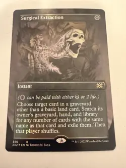 Magic: The Gathering Surgical Extraction borderless foil 356 - Image 1