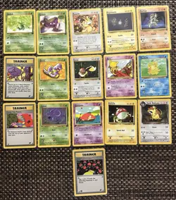 Pokemon Team Rocket WOTC 16 Card Pack LP/NM Cards Sleeved Individually Fast Ship - Image 1