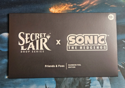 Sonic Friends & Foes, Rainbow Foil, Sealed, Secret Lair, Magic, MTG - Image 1