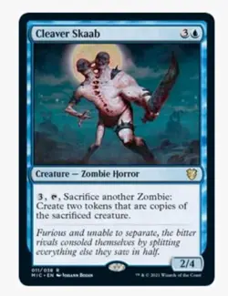 1x MTG Cleaver Skaab - Midnight Hunt Rare Zombie! NM Mint - Image 1