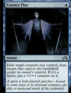 MTG Shadows over Innistrad #61 Essence Flux - LP to NM - Image 1